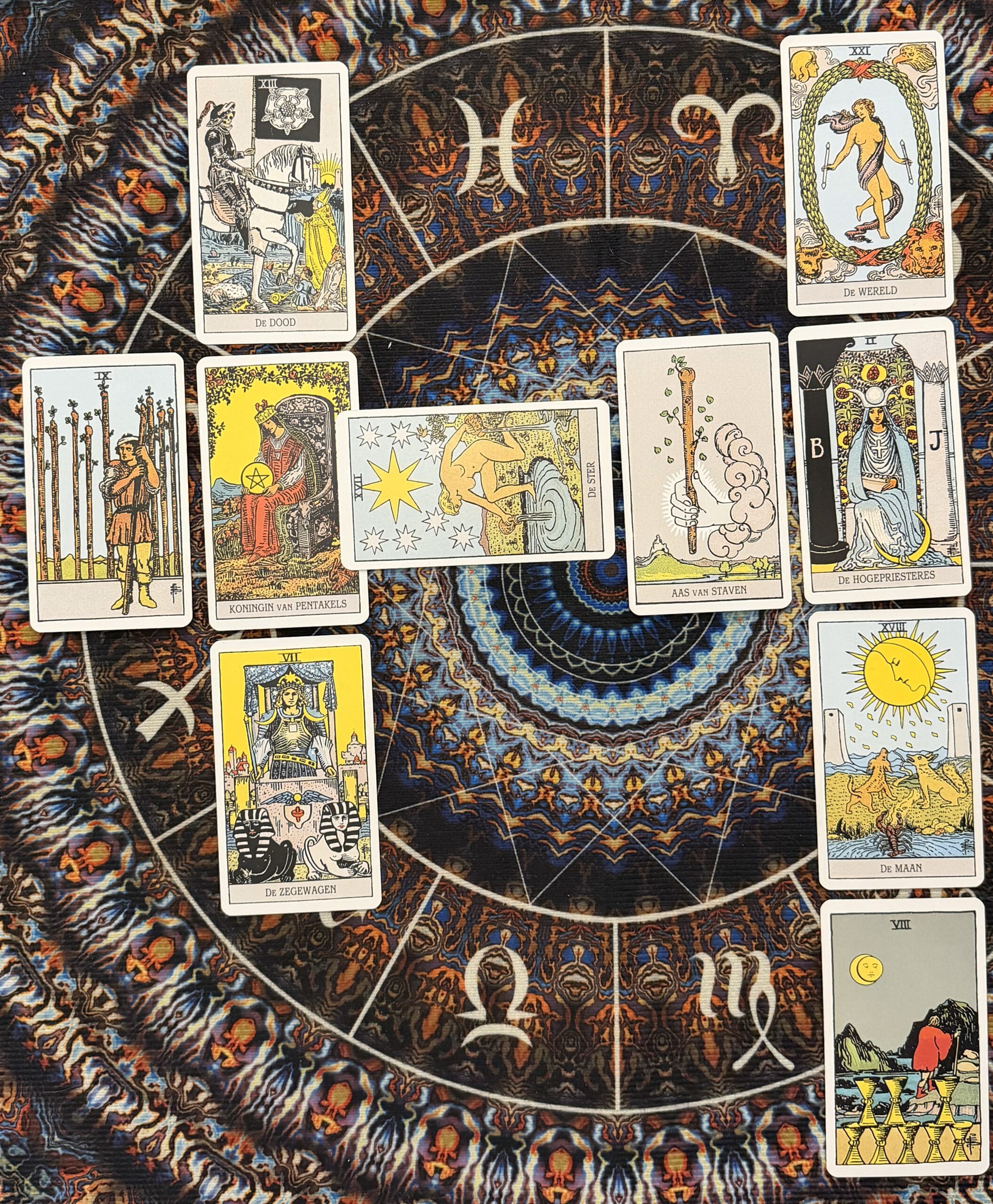 Tarot leggingen voor helderheid en richting